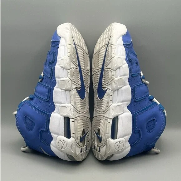 Nike Air More Uptempo Royal Blue Retro - Youth Size 7 Women's Size 8.5 USED - Picture 5 of 8